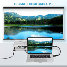 Carica l'immagine nel visualizzatore di Gallery, TECKNET Cavo HDMI 2.0 da 2 m, in Nylon Intrecciato ad Alta... - Ilgrandebazar