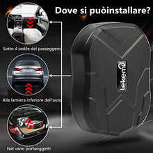 Carica l'immagine nel visualizzatore di Gallery, LEKEMI WINNES Tracciatore di Posizione GPS per Auto / Veicoli Tramite App Gratuita,...