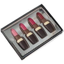 Carica l'immagine nel visualizzatore di Gallery, Confezione regalo - rossetti di cioccolato - 55g - Ilgrandebazar