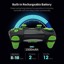 Carica l'immagine nel visualizzatore di Gallery, Controller PS4 wireless di alta qualità con DoubleShock 4 e batteria Nero