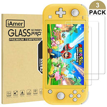 Carica l'immagine nel visualizzatore di Gallery, iAmer Pellicola Protettiva per Nintendo Switch Lite 2019 , Vetro Temperato...