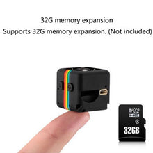 Carica l'immagine nel visualizzatore di Gallery, Mini telecamera SQ11 HD,Sansnail con visione notturna e risoluzione Nero - Ilgrandebazar