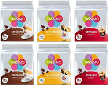 Carica l'immagine nel visualizzatore di Gallery, Tassimo Caffè Selezione - Café Long Classic/Espresso Classic/Petit-Déjeuner...