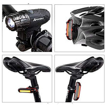 Carica l'immagine nel visualizzatore di Gallery, AMANKA Luce Bici, Luci LED per Bicicletta Ricaricabili USB Impermeabile,...