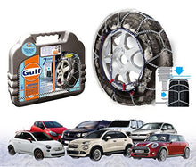 Carica l'immagine nel visualizzatore di Gallery, Gulf 76018 Catene neve 7 mm per auto, Misura 130 130
