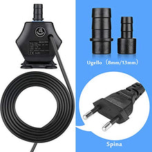 Carica l'immagine nel visualizzatore di Gallery, Zacro Mini Pompa Acqua Sommergibi, dell'Acqua dell'acquario 10W 650L /...