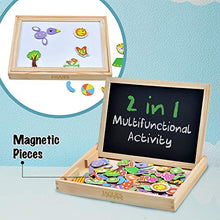 Carica l'immagine nel visualizzatore di Gallery, Set per attività manuale con puzzle in legno e aree di disegno, per... - Ilgrandebazar