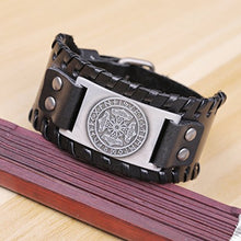 Carica l'immagine nel visualizzatore di Gallery, Thor martello nodo celtico amuleto 24 Rune Sprial Antique Silver,black - Ilgrandebazar