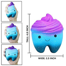 Carica l'immagine nel visualizzatore di Gallery, Yetech 4 Pezzi Squishy Galaxy Kawaii Cervo Unicorno Tooth Panda Squishies... - Ilgrandebazar