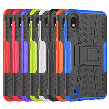 Carica l'immagine nel visualizzatore di Gallery, Yiakeng Samsung Galaxy A10 Cover, Doppio Strato Silicone Antiurto Far Blu - Ilgrandebazar