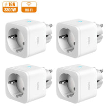 Carica l'immagine nel visualizzatore di Gallery, Presa Intelligente WiFi 16A Smart Plug Zoozee Wireless Pack 4