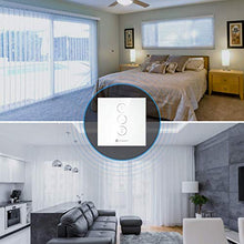 Carica l'immagine nel visualizzatore di Gallery, Interruttore WiFi per Tapparelle, Etersky Touch Switch Smart per Motori per Tapparelle, Controllo Vocale Funziona con Alexa e Google Home, Controllo Remoto compatibile con iOS/Android [N filo Needed]