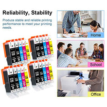 Carica l'immagine nel visualizzatore di Gallery, GPC Image PGI-570XL CLI-571XL 4 PGBK/4 Nero/4 Ciano/4 Magenta/4 Giallo