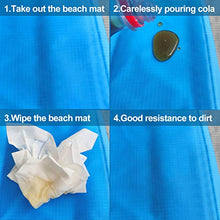 Carica l'immagine nel visualizzatore di Gallery, Th-some Coperta da Picnic, Tappetino Spiaggia Impermeabile Anti 210*200cm