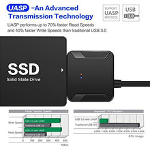 Carica l'immagine nel visualizzatore di Gallery, EasyULT Adattatore USB 3.0 a SATA, Convertitore a SATA Cavo Esterno...