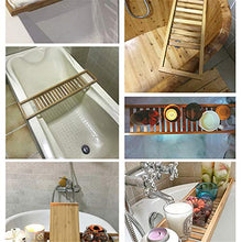 Carica l'immagine nel visualizzatore di Gallery, DIYARTS Vasca da Bagno Cornice in bambù Naturale Portaoggetti Vasca... - Ilgrandebazar