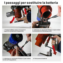 Carica l'immagine nel visualizzatore di Gallery, Yaber 3000mAh Batteria di Ricambio per Dyson V6 DC62 DC59 DC61 DC58 Animale...