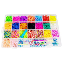 Carica l'immagine nel visualizzatore di Gallery, FutureHom 6800 Elastici DIY Loom Nastri Box Fai da Te Braccialetti... - Ilgrandebazar