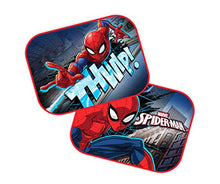 Carica l'immagine nel visualizzatore di Gallery, Theonoi 2 tende parasole per finestrini laterali, auto, a 2 x Spiderman.