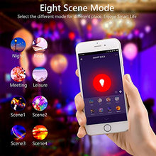Carica l'immagine nel visualizzatore di Gallery, bakibo Lampadina Wifi Intelligente Led Smart Dimmerabile 9W 1000Lm, E27...