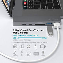 Carica l'immagine nel visualizzatore di Gallery, dodocool HUB USB Adattatore 7 in 1 per MacBook PRO 2018/2019/2017/2016...