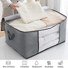 Carica l'immagine nel visualizzatore di Gallery, Tonsooze Pieghevole Borsa Organizzatore, 4 PCS Scatole per Armadio...