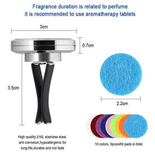 Carica l'immagine nel visualizzatore di Gallery, Vicloon Olio per Auto Diffusore, Combinazione Magnetica