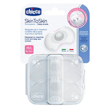 Carica l'immagine nel visualizzatore di Gallery, Chicco 00009034000000 Paracapezzoli in Silicone, M/L, Bianco M/L
