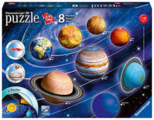 Carica l'immagine nel visualizzatore di Gallery, Ravensburger-Il Sistema planetario 3D Puzzleball, Multicolore, 8 pianeti,...