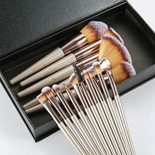 Carica l'immagine nel visualizzatore di Gallery, Pennelli Make Up, Dameso Set di 15 per il Trucco, Oro champagne