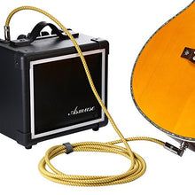 Carica l'immagine nel visualizzatore di Gallery, Asmuse Cavo Chitarra 3M Spirale Slient Jack Basso con 6.35mm Giallo-3m - Ilgrandebazar
