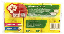 Carica l'immagine nel visualizzatore di Gallery, Scotch Brite Spugna Fibraverde Classic - 3 Pezzi - Ilgrandebazar
