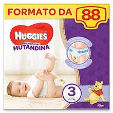 Carica l'immagine nel visualizzatore di Gallery, Huggies Pannolino Mutandina, Taglia 3 (6-11 Kg), 2 Pacchi da 44 Pezzi