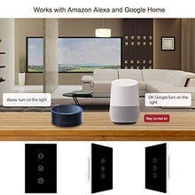 Carica l'immagine nel visualizzatore di Gallery, Jinvoo Smart US WIFI Touch Switch, telecomando senza fili, interruttore per...