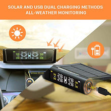 Carica l'immagine nel visualizzatore di Gallery, Auveach Monitoraggio TPMS Sistema Wireless della Pressione degli Pneumatici... - Ilgrandebazar