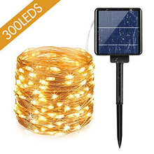 Carica l'immagine nel visualizzatore di Gallery, AUOPLUS 33M 300LED Catena Luminosa Solare Luci Solari Esterno IP65...