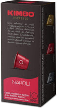 Carica l'immagine nel visualizzatore di Gallery, Kimbo Capsule di caffè- Compatibili Nespresso - Napoli (10 x 10 Capsule)
