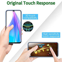 Carica l'immagine nel visualizzatore di Gallery, QHOHQ Vetro Temperato per Xiaomi Redmi Note 8T, [3 Pezzi] [Garanzia a 3 Pezzi