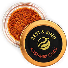 Carica l'immagine nel visualizzatore di Gallery, Zest &amp; Zing Kashmiri Chilli (in Polvere), 20G Vaso per Spezie - Premium...