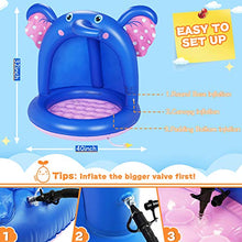 Carica l'immagine nel visualizzatore di Gallery, lenbest Piscina per Bambini, Elefante Gonfiabile Neonato Piccoli con...