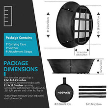 Carica l'immagine nel visualizzatore di Gallery, Neewer Softbox Pieghevole Diffusore Compatibile con Luci 480/660/530...