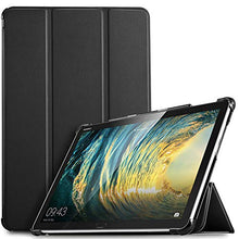 Carica l'immagine nel visualizzatore di Gallery, IVSO Custodia Cover per Huawei Mediapad M5 Lite 10, Slim Smart Nero