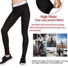 Carica l'immagine nel visualizzatore di Gallery, NHEIMA Pantaloni Sauna Dimagranti, Leggings Anticellulite Donna Fitness, M
