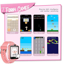 Carica l'immagine nel visualizzatore di Gallery, AGPTEK Smartwatch Bambini 8 in 1 Orologio Intelligente per con Rosa - Ilgrandebazar