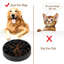 Carica l'immagine nel visualizzatore di Gallery, Jasgood, ciotola per cani con alimentazione lenta 1-Nero.