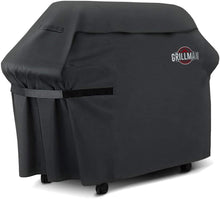 Carica l'immagine nel visualizzatore di Gallery, Grillman Premium BBQ Grill, Resistente Copertura per Barbecue Weber, Brinkmann, Char Broil, ECC. Resistente agli Strappi, ai Raggi UV e all'Acqua, 147 cm, Nero