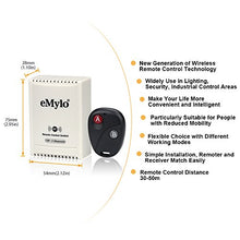Carica l'immagine nel visualizzatore di Gallery, eMylo DC 12V 2 canali 433MHz Telecomando RF Modulo relè senza fili...