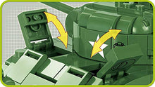 Carica l'immagine nel visualizzatore di Gallery, Cobi-2464 Small Army Carro Armato M4A1 Sherman 420 Pezzi, Colore Verde, 2464