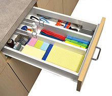 Carica l'immagine nel visualizzatore di Gallery, Ideaworks, separatore per cassetti Snap-fit White - Ilgrandebazar