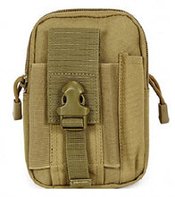 Carica l'immagine nel visualizzatore di Gallery, Lisirs 1000D Impermeabile Marsupio tattico Tasche per Uomo Cachi